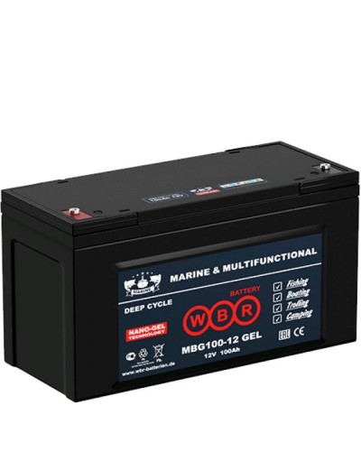 WBR MBG100-12. Аккумулятор герметичный свинцово-кислотный. WBR в Благовещенске