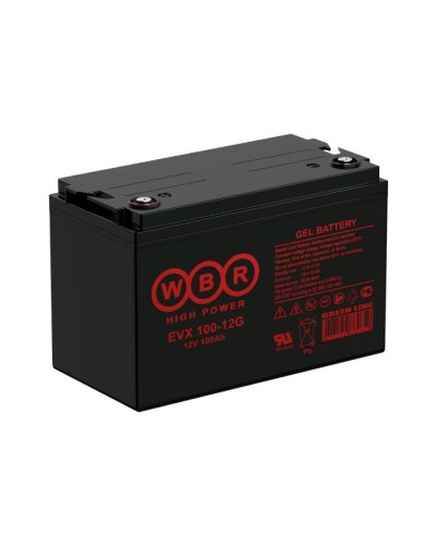 WBR EVX100-12G. Аккумулятор герметичный свинцово-кислотный. WBR в Благовещенске