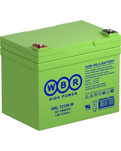 WBR HRL12150W. Аккумулятор герметичный свинцово-кислотный. WBR в Благовещенске