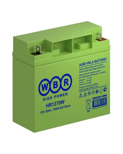 WBR HR1270W. Аккумулятор герметичный свинцово-кислотный. WBR в Благовещенске