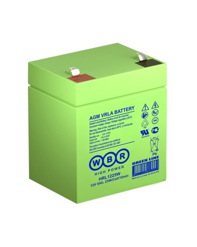 WBR HRL1225W. Аккумулятор герметичный свинцово-кислотный. WBR в Благовещенске