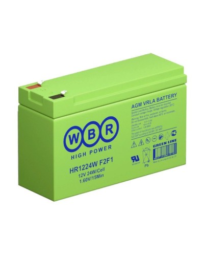 WBR HR1224W F2F1. Аккумулятор герметичный свинцово-кислотный. WBR в Благовещенске