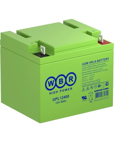 WBR GPL12400. Аккумулятор герметичный свинцово-кислотный. WBR в Благовещенске