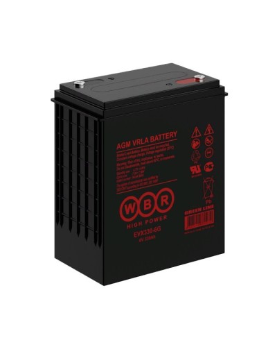 WBR EVX330-6G. Аккумулятор герметичный свинцово-кислотный. WBR в Благовещенске