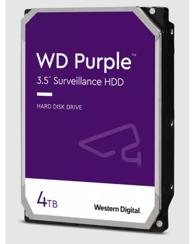 HDD 4000 GB (4 TB) SATA-III Purple (WD43PURZ). Жесткий диск (HDD) для видеонаблюдения. Western Digital в Благовещенске