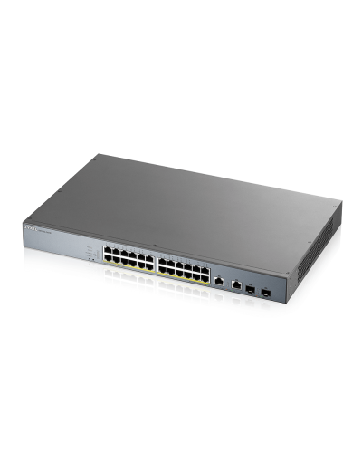GS1350-26HP-EU0101F. L2 коммутатор PoE+ для IP-видеокамер rack 19. ZYXEL в Благовещенске