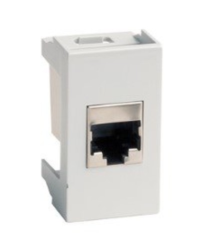 Розетка RJ-45 Viva 1 модуль серая (45138): Розетка компьютерная с одним разъёмом в Благовещенске