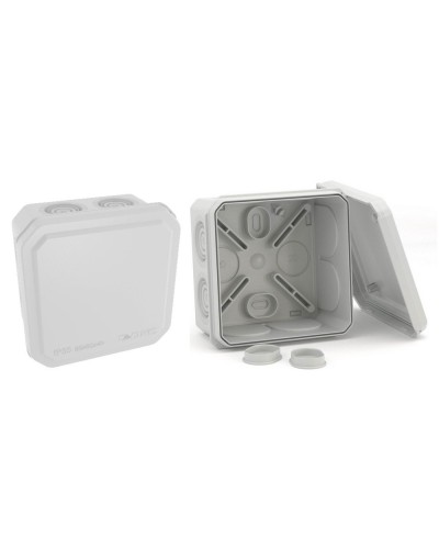Коробка ответвительная с кабельными вводами IP55, 85х85х40 (53785). Коробка ответвительная. ДКС в Благовещенске
