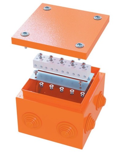 Коробка FS 150х150х80 4P (FSK30410): Коробка ответвительная огнестойкая стальная в Благовещенске