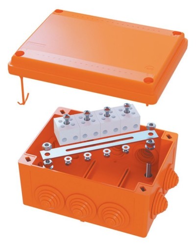 Коробка FS 100х100х50 6P (FSB10604): Коробка ответвительная огнестойкая из термопласта в Благовещенске