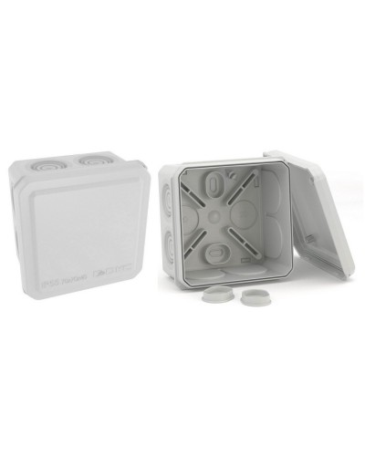 Коробка ответвительная с кабельными вводами IP55, 70х70х40 (53770). Коробка ответвительная. ДКС в Благовещенске