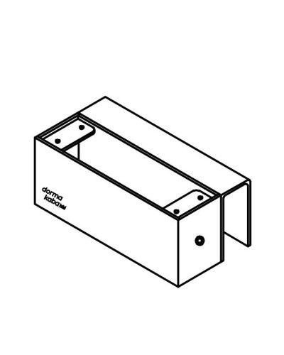 DBA-101 Glass Comfort. Комплект монтажный для цельностеклянной створки, для совместной работы с замком DB100.. dormakaba в Благовещенске