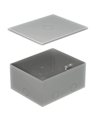Коробка металлическая с крышкой для заливки в пол BOX/4 (70141): Коробка металлическая с крышкой для заливки в пол 159,6х133,6х75 мм, для люков 70040 в Благовещенске