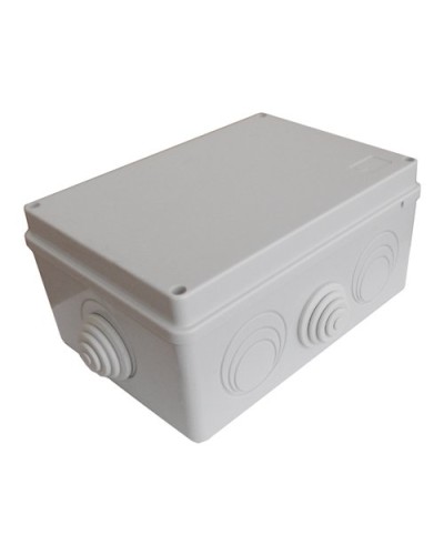 Коробка JBS210 210х150х100, 8 вых., 12P (0,15...2,5мм²) серая (43046HF-GR). Коробка монтажная, огнестойкая, без галогена. Экопласт в Благовещенске
