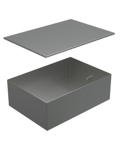 Коробка металлическая с крышкой для заливки в пол BOX/8-12 (70181): Коробка металлическая с крышкой для заливки в пол 309х217х105мм, для люков 70083, 70012 в Благовещенске