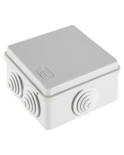 Коробка JBS101 100х100х55, 6 вых., IP55, серая (44037). Коробка монтажная. Экопласт в Благовещенске
