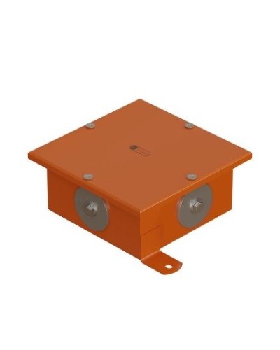 Коробка SMB120 металлическая 120х120х60, 4 металлических заглушки (56004S). Коробка, 4 металлические заглушки. Экопласт в Благовещенске