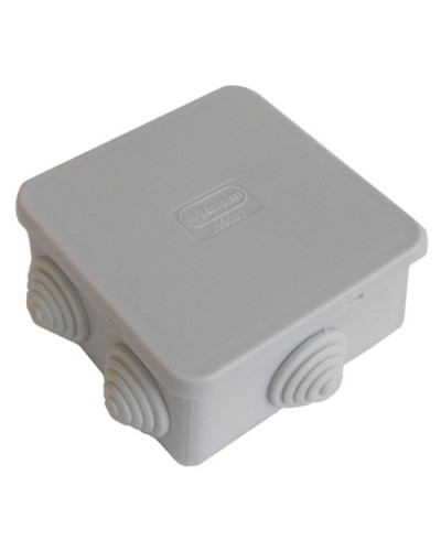 Коробка JBS080 85х85х50, 6 вых., IP44, белая (44066W-1). Коробка монтажная. Экопласт в Благовещенске