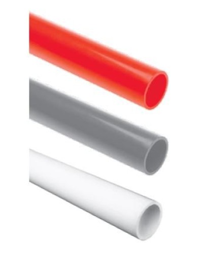 Ecoplast труба АБС гладкая, для аспирационной системы, т/г, D25, красная (26025-RD). Труба для аспирационной системы. Экопласт в Благовещенске