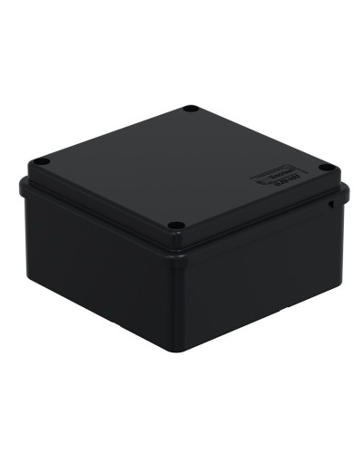 Коробка BJB/JBS100 100х100х55, IP56, черная (44057BL-1). Коробка монтажная. Экопласт в Благовещенске