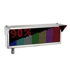 Экран-ИНФО-RGB-Н 230, КВМ15: Оповещатель охранно-пожарный комбинированный свето-звуковой динамический взрывозащищённый (табло)