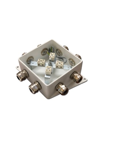 КМ-О (8к)-IP66-120х120, два ввода: Коробка монтажная огнестойкая в Благовещенске