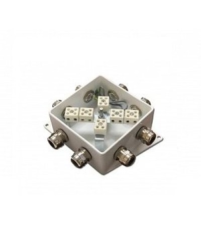 КМ-О (12к*10,0)-IP66-120х120, четыре ввода: Коробка монтажная огнестойкая в Благовещенске