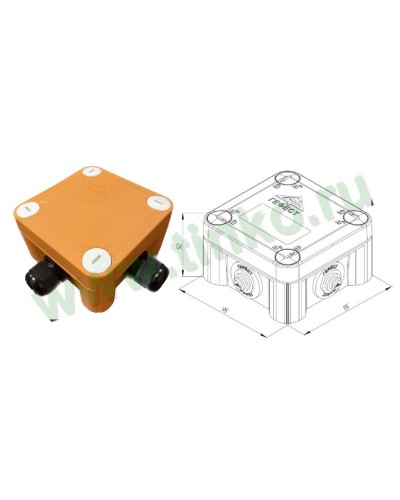 КМ-О-1010(П)(8к)-IP66(П6-12): Коробка монтажная огнестойкая в Благовещенске