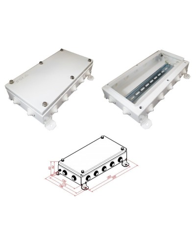 КМ IP55-1530. Коробка монтажная электротехническая. Гефест в Благовещенске