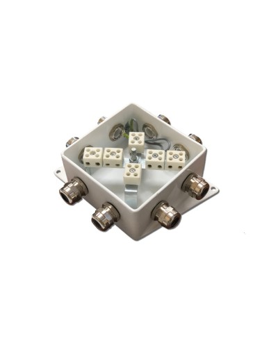 КМ-О (12к*6,0)-IP66-120х120, четыре ввода: Коробка монтажная огнестойкая в Благовещенске