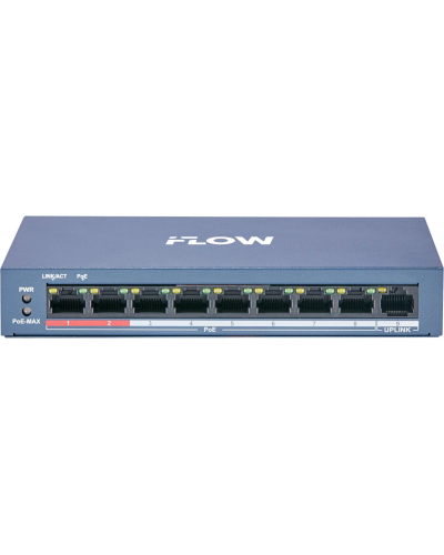 F-SW-EU209POE-V/L. Сетевой PoE коммутатор. i-FLOW в Благовещенске