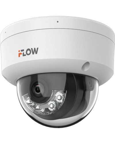 F-IC-2422C2MS(4мм). Бюджетная IP-видеокамера купольная. i-FLOW в Благовещенске