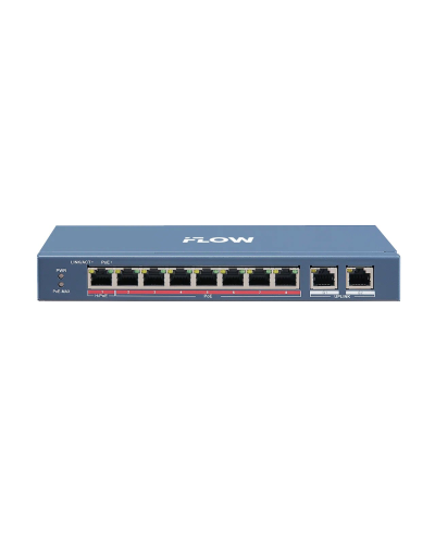 F-SW-EU410HPOE-V. Сетевой PoE коммутатор. i-FLOW в Благовещенске