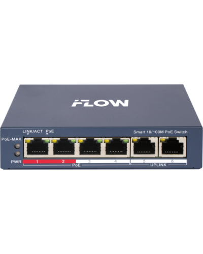 F-SW-EM206POE-VM. Коммутатор с POE. i-FLOW в Благовещенске