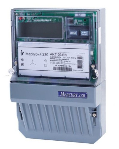 Меркурий 230 ART-01 PQRSIN 3ф 5-60А 1.0/2.0 класс точности, многотарифный (М0000051910). Счетчик электроэнергии. Инкотекс в Благовещенске