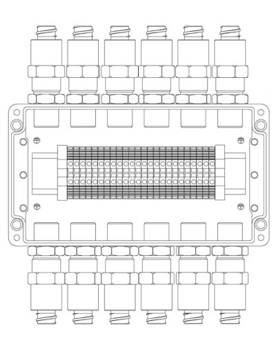 КВМК 2401. Коробка коммутационная взрывозащищенная. Компания СМД в Благовещенске
