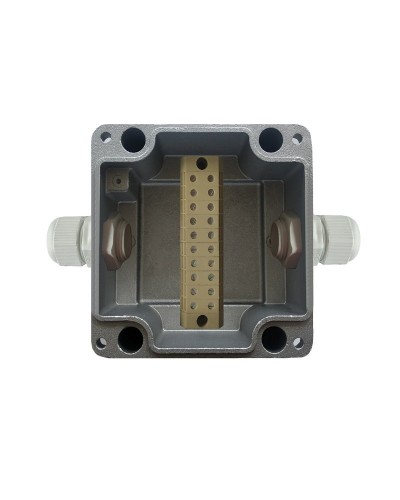 МКС Мороз, 2ВК, с датчиком вскрытия корпуса (тампером), IP66/IP68. Коробка коммутационная металлическая. Магнито-Контакт в Благовещенске