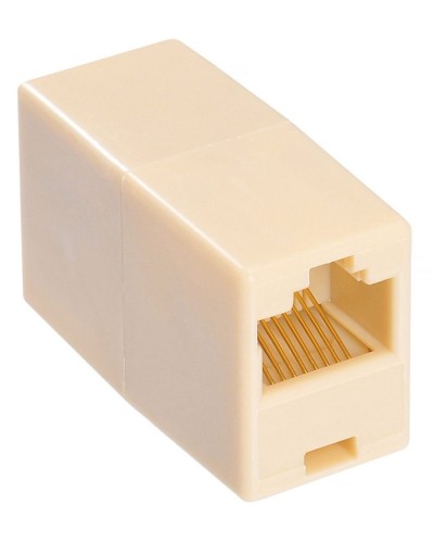 RJ-45 (розетка)-RJ-45 (розетка) (бежевый): Разъем распределительный в Благовещенске