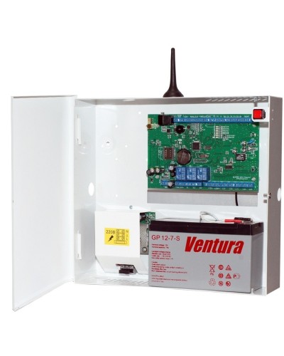 S632-2GSM-BK25-W (S632-2GSM-BK), Бокс-комплект под 7Ач, белый. Устройство оконечное объектовое приемно-контрольное c GSM коммуникатором. Проксима в Благовещенске