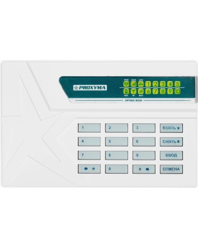 W500RL+ Optima. Объектовый прибор с встроенными GSM, РПП Ладога-РК/Ладога-РК+, и проводными шлейфами. Проксима в Благовещенске