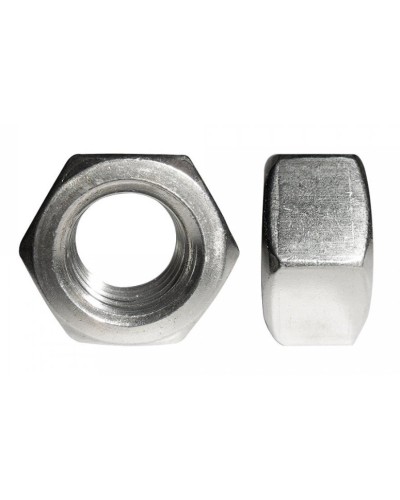 Гайка шестигранная нержавеющая (А2) M8 (DIN 934) (500 шт) (PR08.7456). Гайка шестигранная нержавеющая (А2). Промрукав в Благовещенске