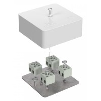 Коробка огнестойкая 75х75х30 (40-0450-FR1.5-8). Коробка огнестойкая для открытой установки. Промрукав
