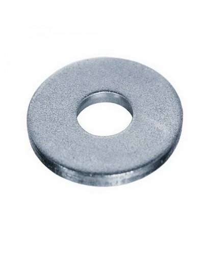 Шайба с широкими полями (кузовная) оцинкованная M16 (DIN 9021) (100 шт) (PR08.3928). Шайба с широкими полями. Промрукав в Благовещенске