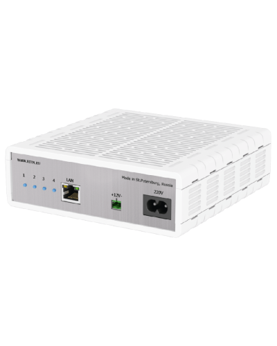 Преобразователь 4 RS-232 - Ethernet. Преобразователь интерфейсов. Ритм в Благовещенске