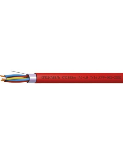 КПСВЭВнг(А)-LS 2х2х1,5 (Спецкабель). Кабель для систем пожарной и охранной сигнализации, с пониженным дымо- и газовыделением. Спецкабель в Благовещенске
