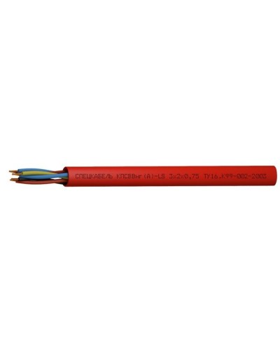 КПСВВнг(А)-LS 4х2х2,5 (Спецкабель). Кабель симметричный для систем сигнализации и управления, групповой прокладки, с пониженным дымо- и газовыделением. Спецкабель в Благовещенске