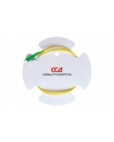 ШОС-SM/0.9 мм-LC/APC-p/t -1.0м (130201-03690). Пигтейл оптический. ССД (Связьстройдеталь) в Благовещенске