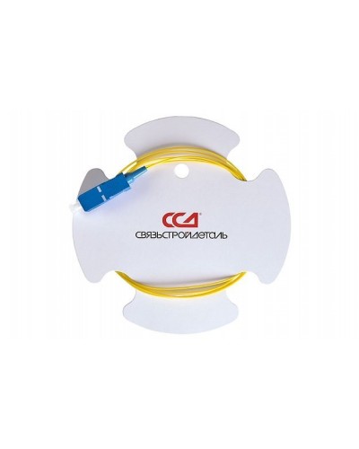 ШОС-SM/0.9 мм-SC/UPC-p/t -1.0м (130201-02538). Пигтейл оптический. ССД (Связьстройдеталь) в Благовещенске