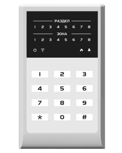 МИРАЖ-КД-04 (grey). Кнопочная кодовая панель. Стелс НПП в Благовещенске