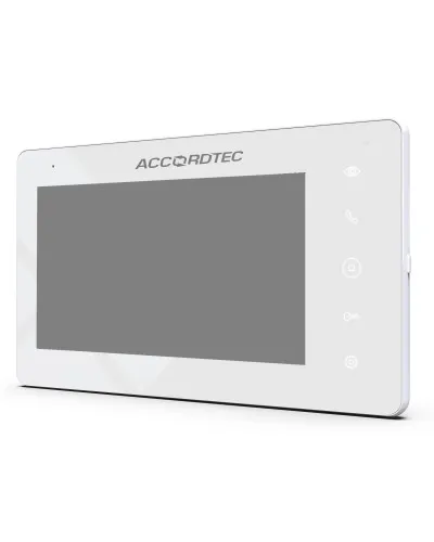 AT-VD720W WH. Монитор домофона цветной с функцией «свободные руки». AccordTec в Благовещенске